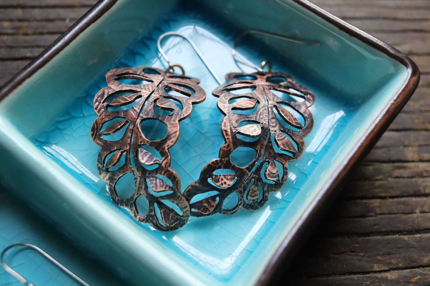 Copper Marungay earrings