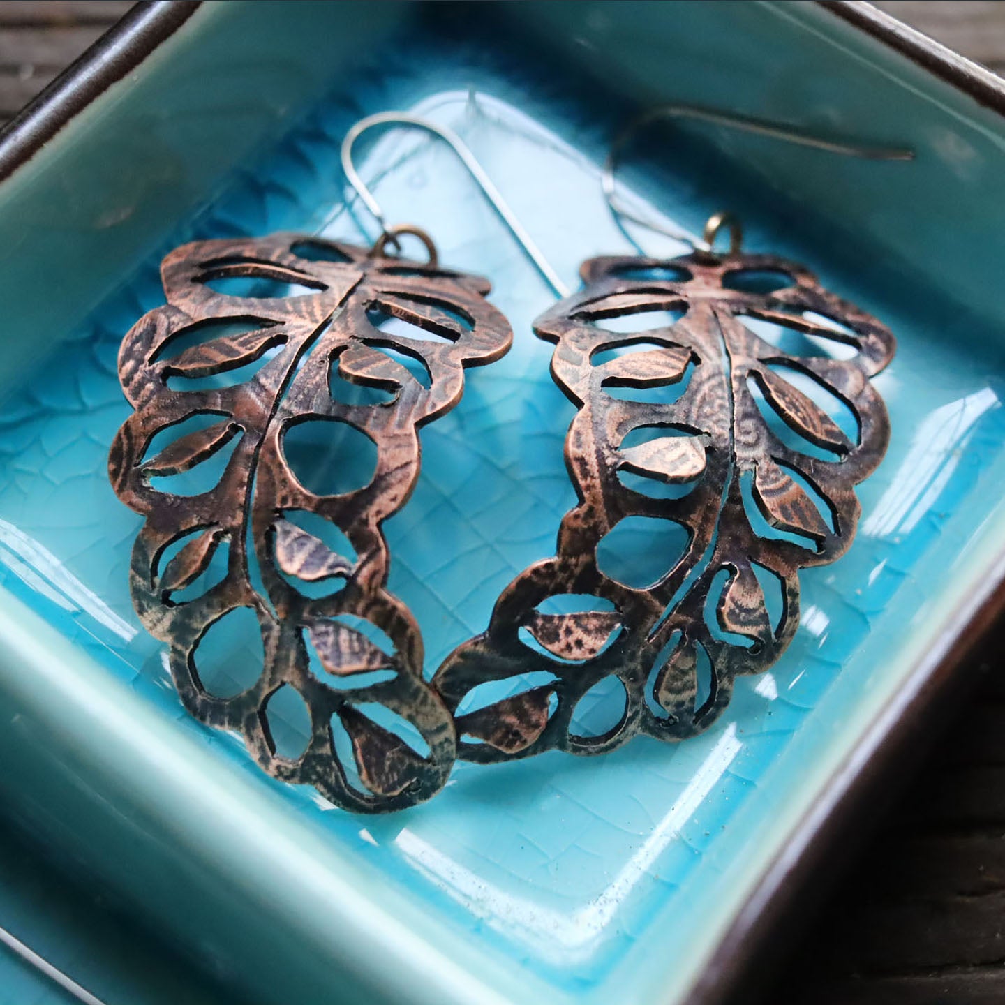 Copper Marungay earrings