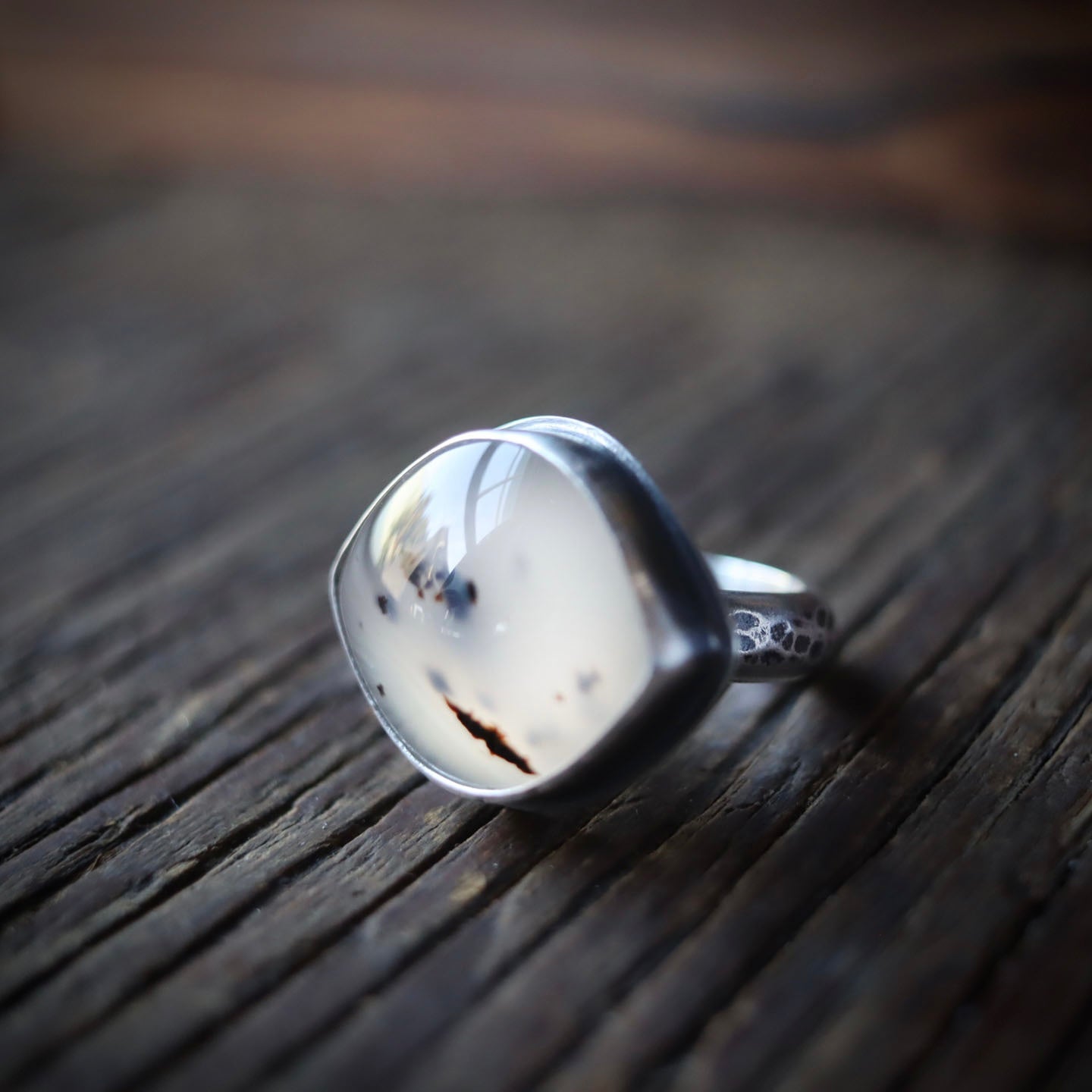 Montana Agate Ring - size 7.5