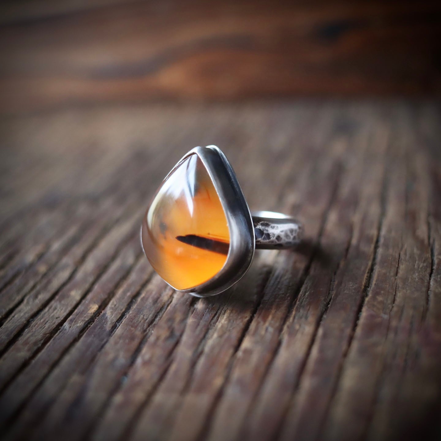 Montana Agate Ring - size 6.5
