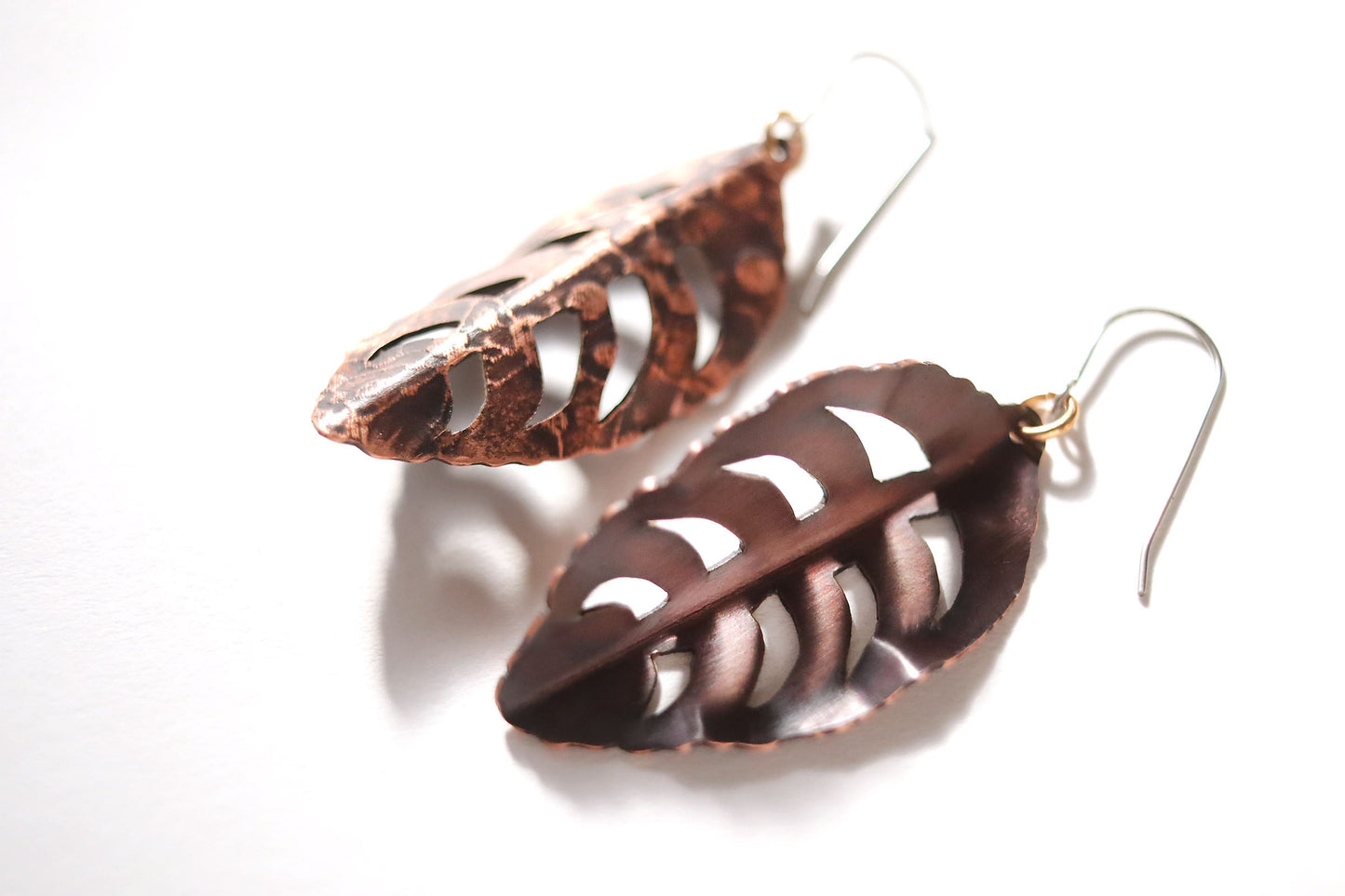 Copper Calamansi earrings